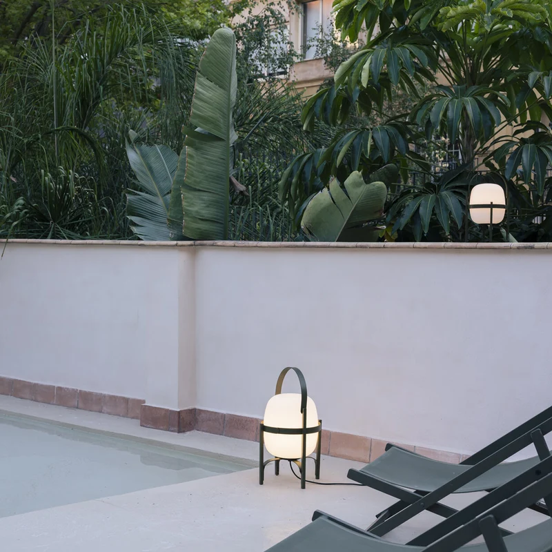 Santa & Cole Cesta Exterior Outdoor Table Lamp