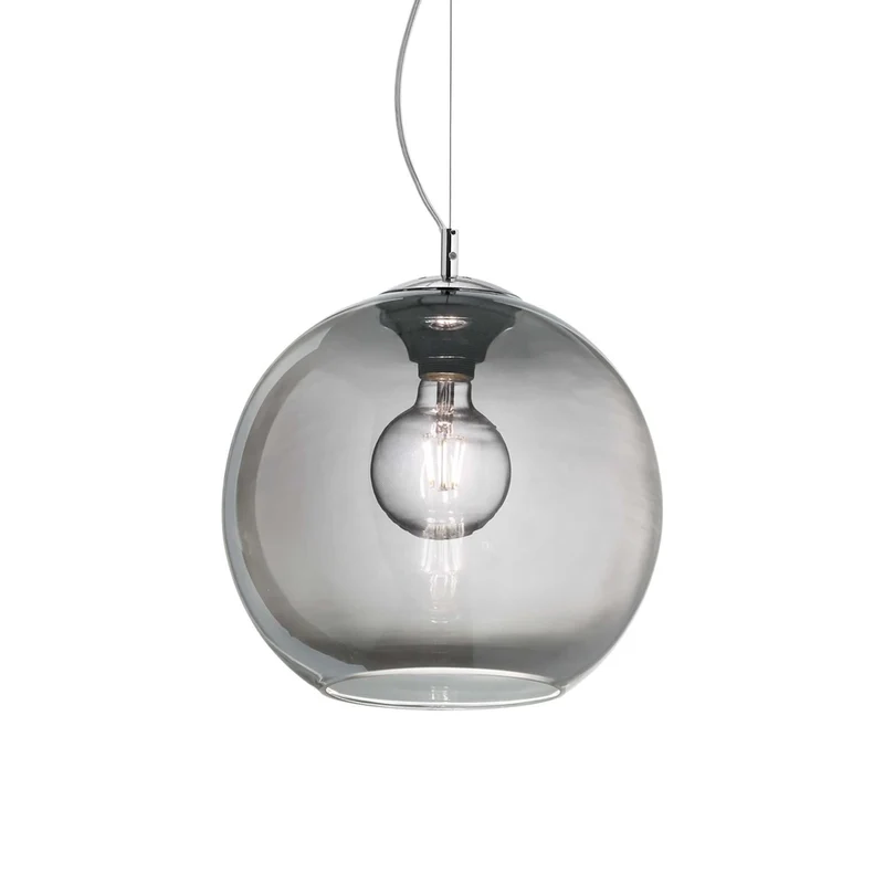 Luminaire Suspension Verre Fumé