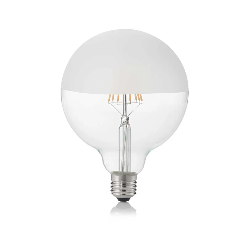 Ampoule E27 Globo D125 08W 3000K Cri80 Satin