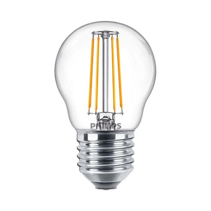 Philips CorePro LED Bulb E27 P45 Clear - 470lm 2700K - Not Dimmable