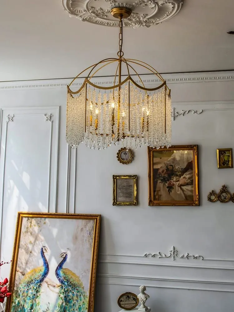Suspension Lustre Art Déco