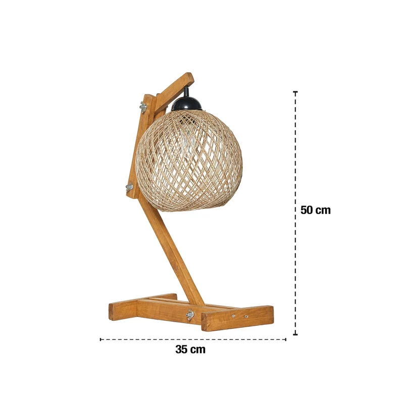 Lampe Sur Pied Bois