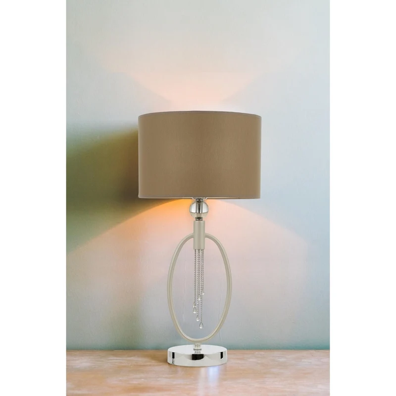 Lampe Beige Sur Pied
