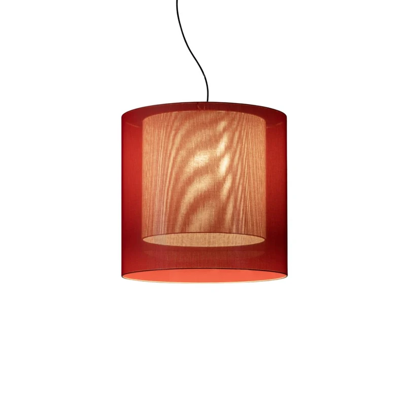Santa & Cole Moaré with Inner Shade Pendant Lamp