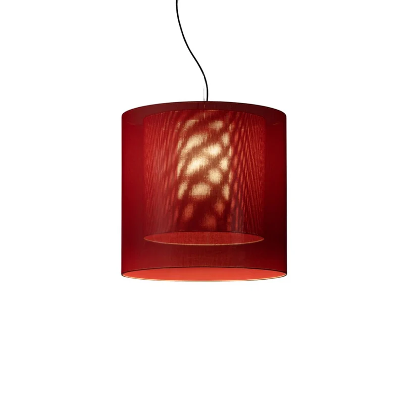 Santa & Cole Moaré with Inner Shade Pendant Lamp