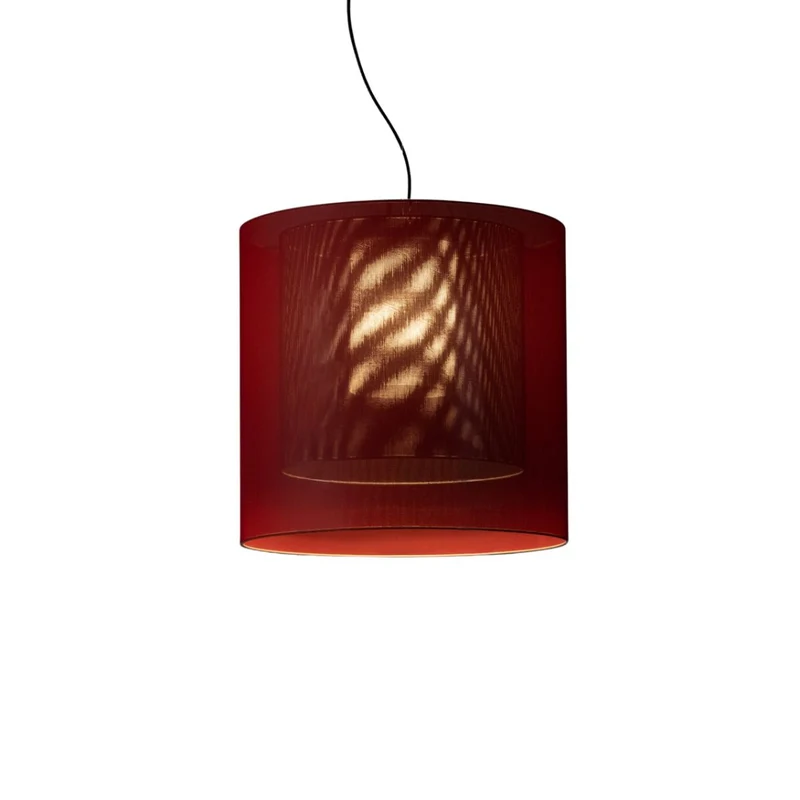 Santa & Cole Moaré with Inner Shade Pendant Lamp