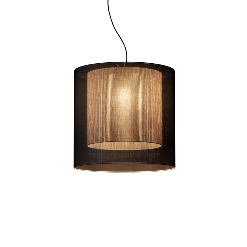 Santa & Cole Moaré with Inner Shade Pendant Lamp