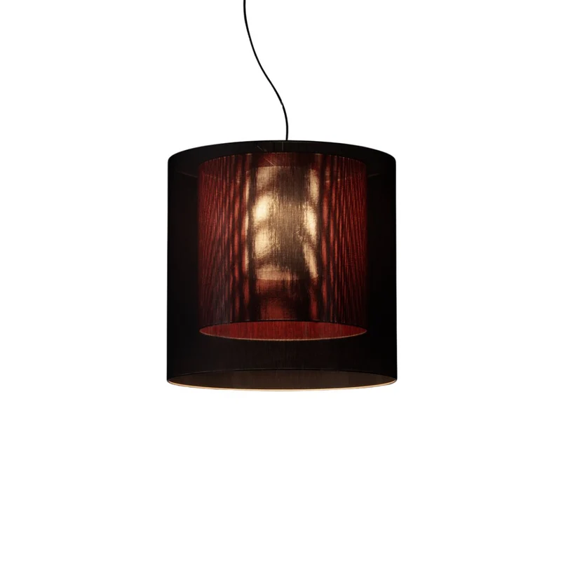 Santa & Cole Moaré with Inner Shade Pendant Lamp