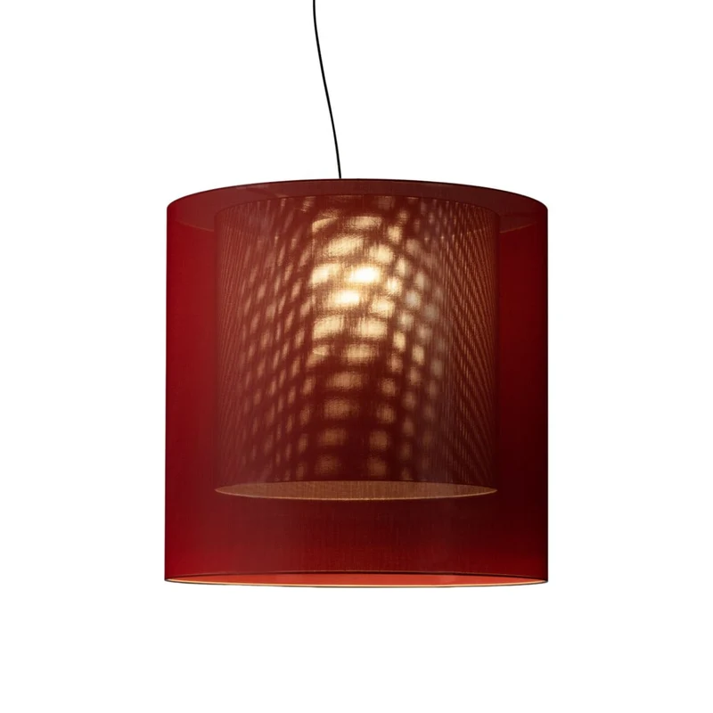 Santa & Cole Moaré with Inner Shade Pendant Lamp