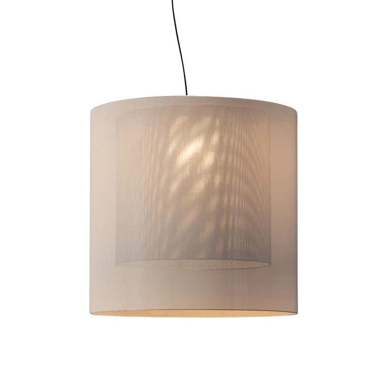 Santa & Cole Moaré with Inner Shade Pendant Lamp
