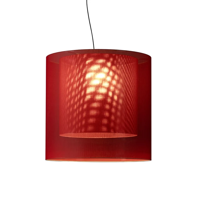 Santa & Cole Moaré with Inner Shade Pendant Lamp