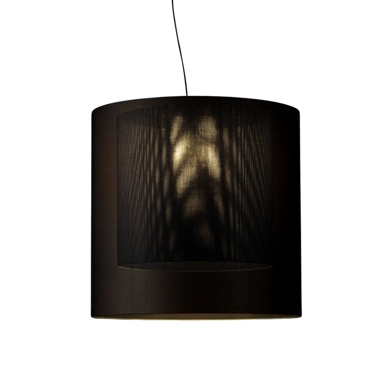 Santa & Cole Moaré with Inner Shade Pendant Lamp