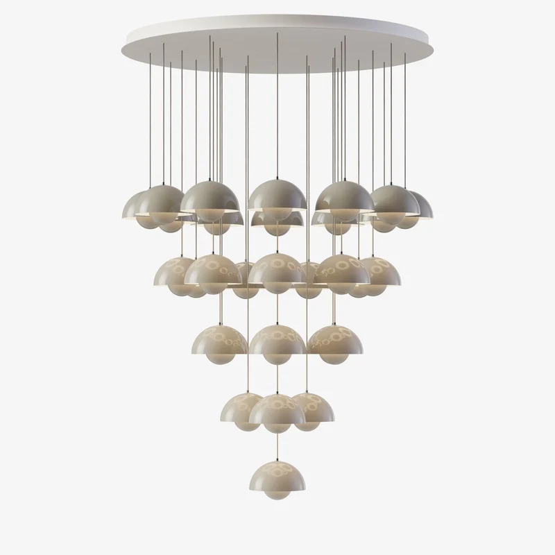 &Tradition Flowerpot VP1 Chandelier