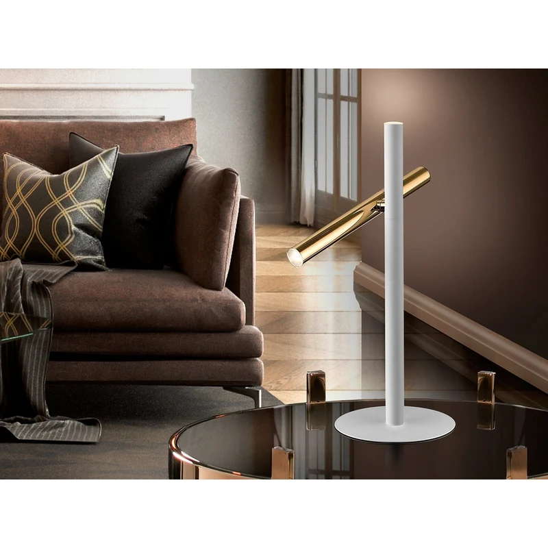 Lampe Design Blanche A Poser