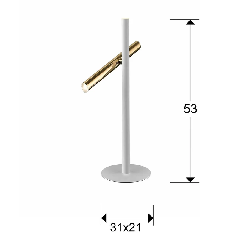 Lampe Design Blanche A Poser