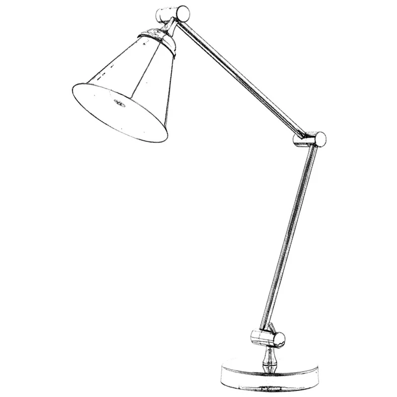 Lampe A Poser Industriel