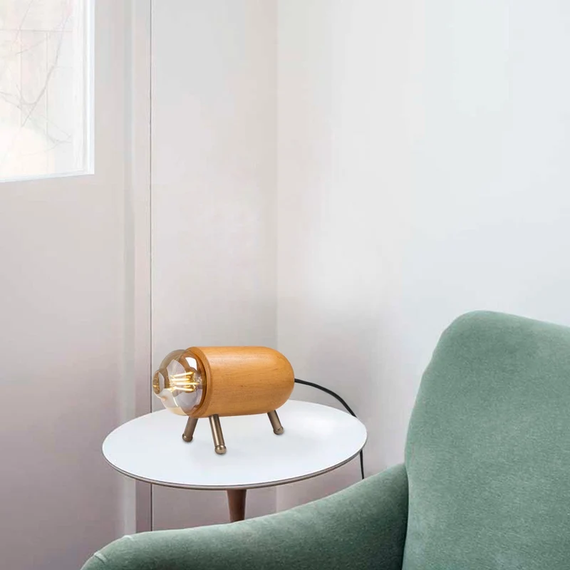 Lampe Chevet Bois