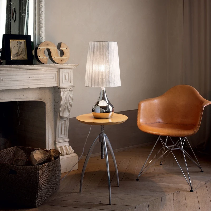 Lampe De Chevet Argent