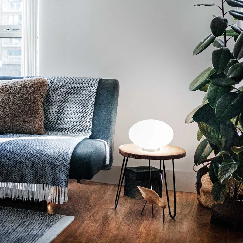 LAMPE BLANCHE RONDE