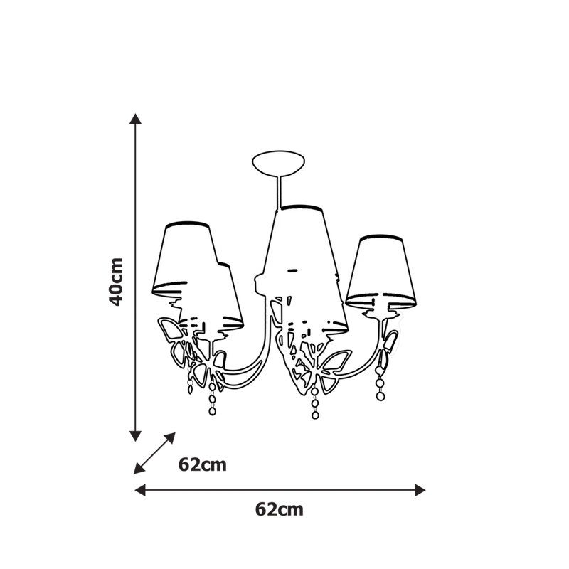 Lustre Cuisine Blanc