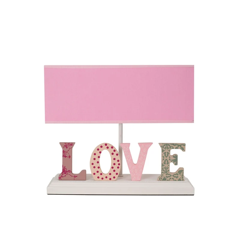 Lampe Rose Poudré