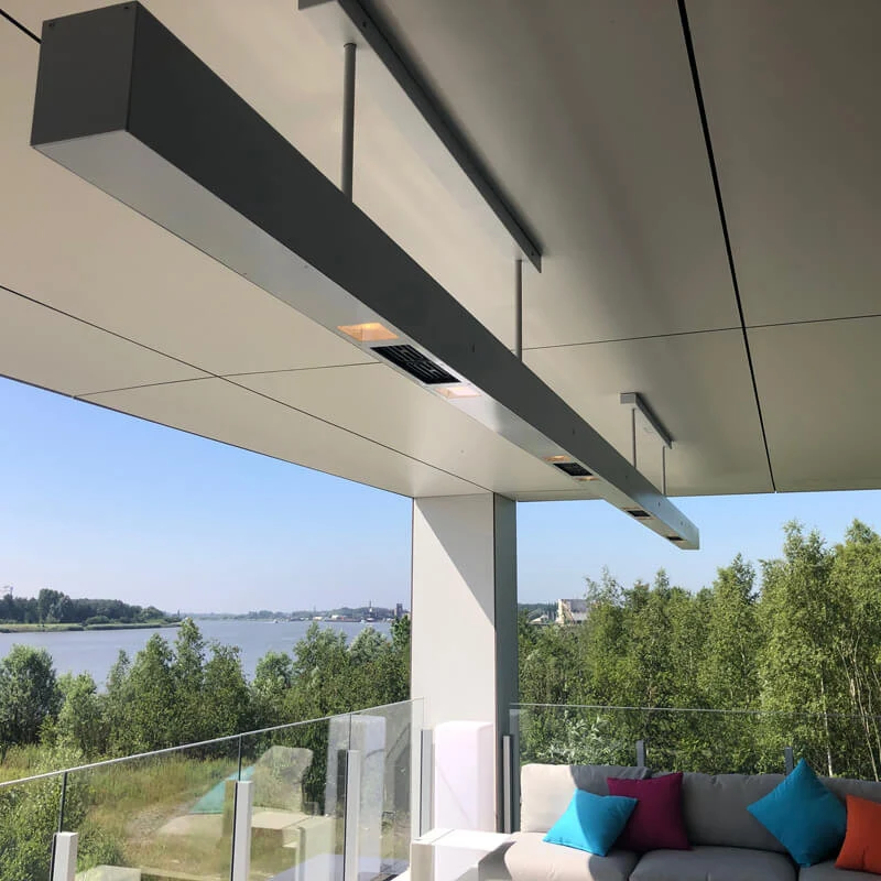 Heatsail Beem Pendant with heating and cooling