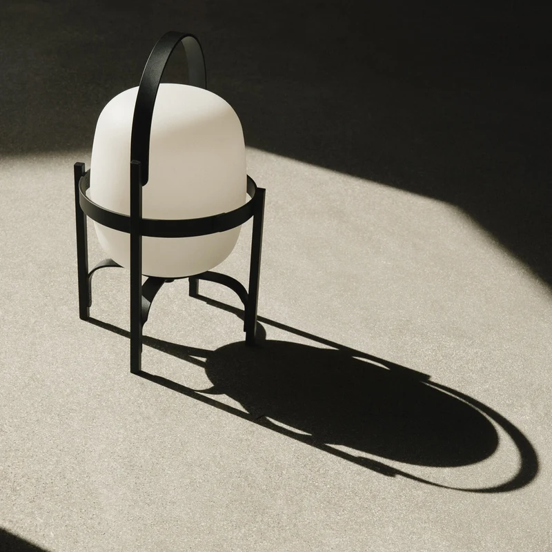 Santa & Cole Cestita Alubat Outdoor Portable Lamp