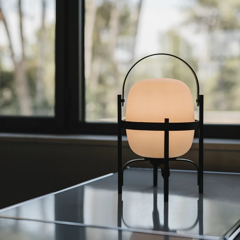 Santa & Cole Cestita Alubat Outdoor Portable Lamp