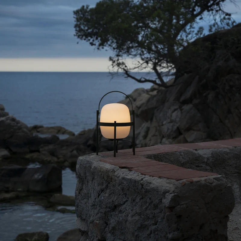 Santa & Cole Cestita Alubat Outdoor Portable Lamp