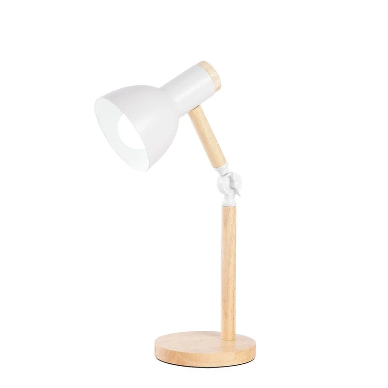 Lampe Bois Blanche