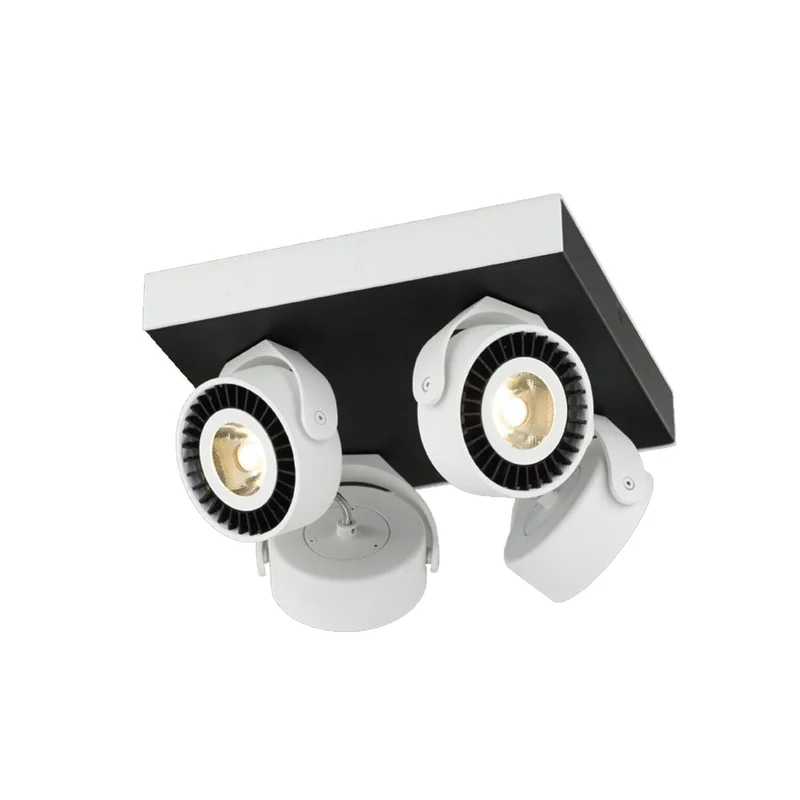 Plafonnier 4 Spots Led