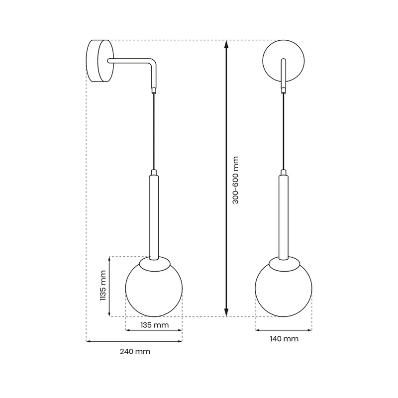 Applique Suspendue Plafond