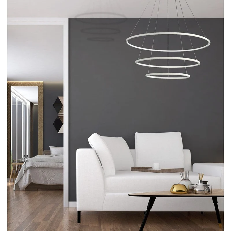 Suspension Led Anneau