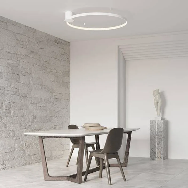 Plafonnier Led Plat Design