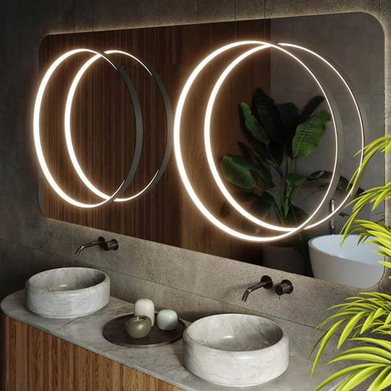 Suspension Cercle Lumineux Led