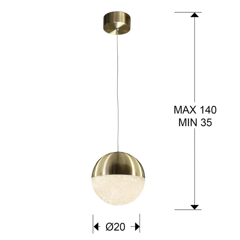 Luminaire Suspendu Rustique Chic