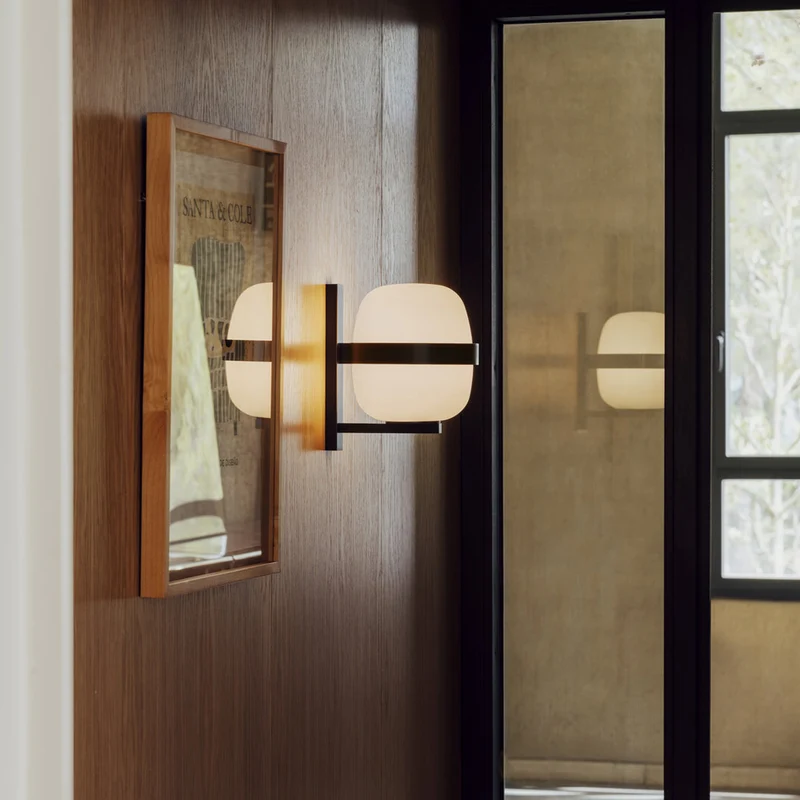 Santa & Cole Wally Cestita Wall Lamp
