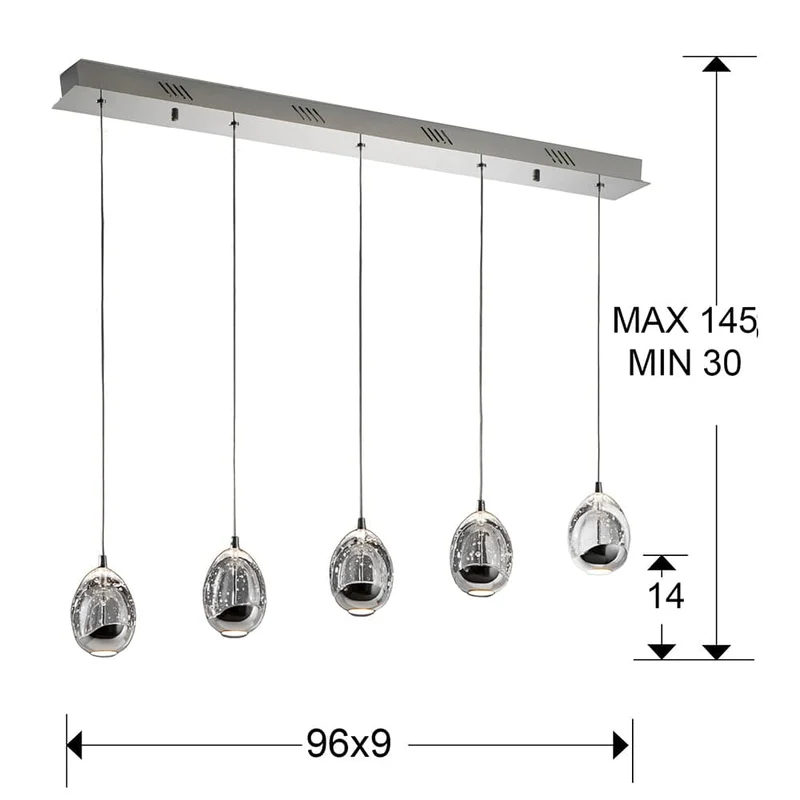Luminaire Suspendu Pour Ilot