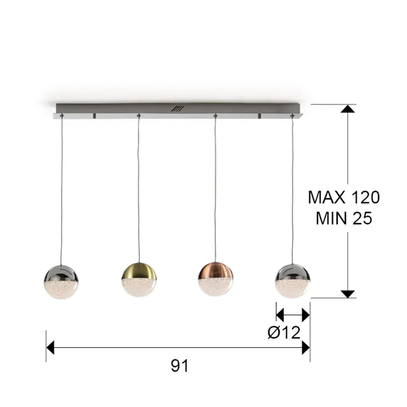 Suspension Dimmable