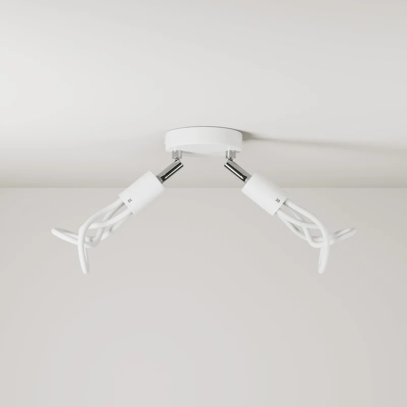 Plumen 001 Double Adjustable Wall/Ceiling Lamp