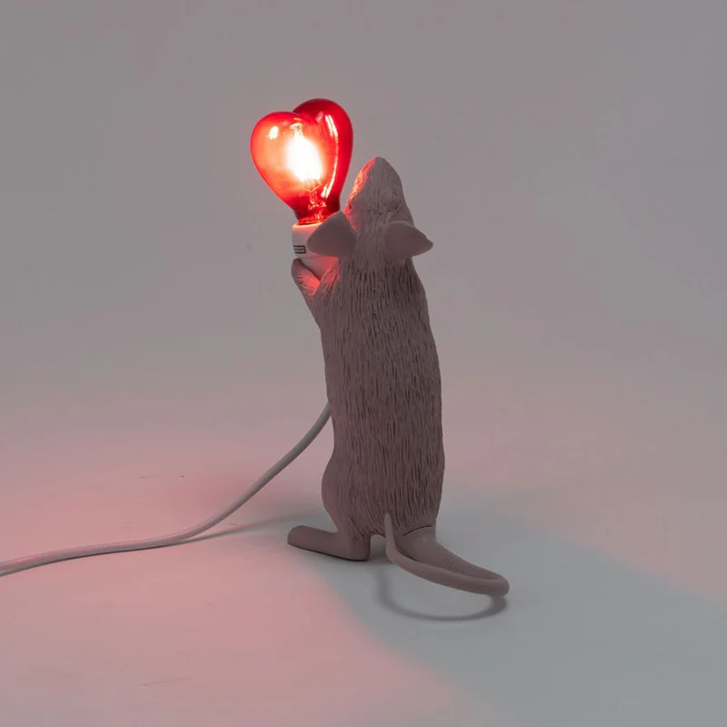 Seletti Mouse Lamp Love Edition
