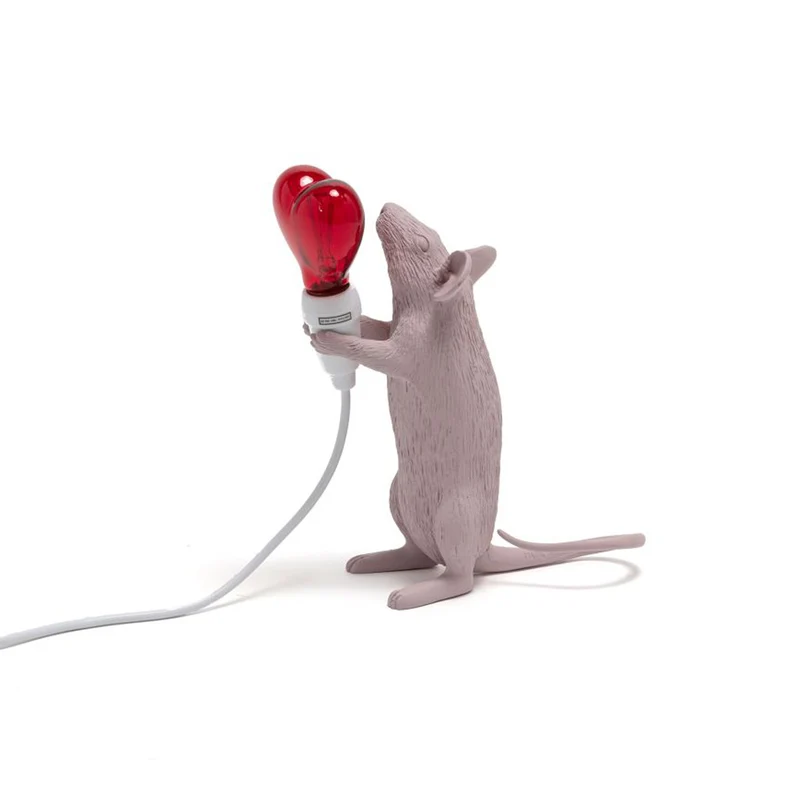 Seletti Mouse Lamp Love Edition