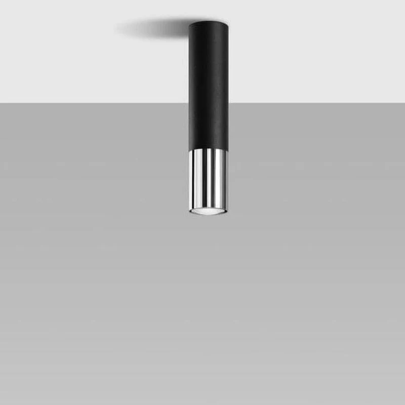 Plafonnier Spot Noir Mat