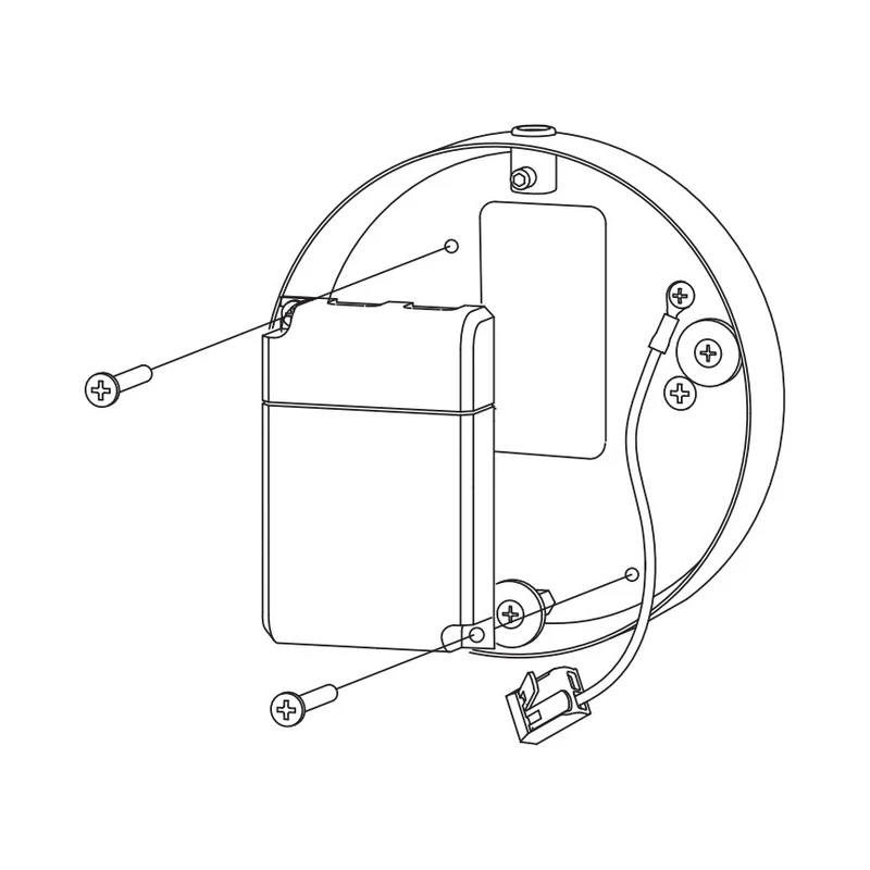 Kdln Azou Driver for 1-10V or push dimming
