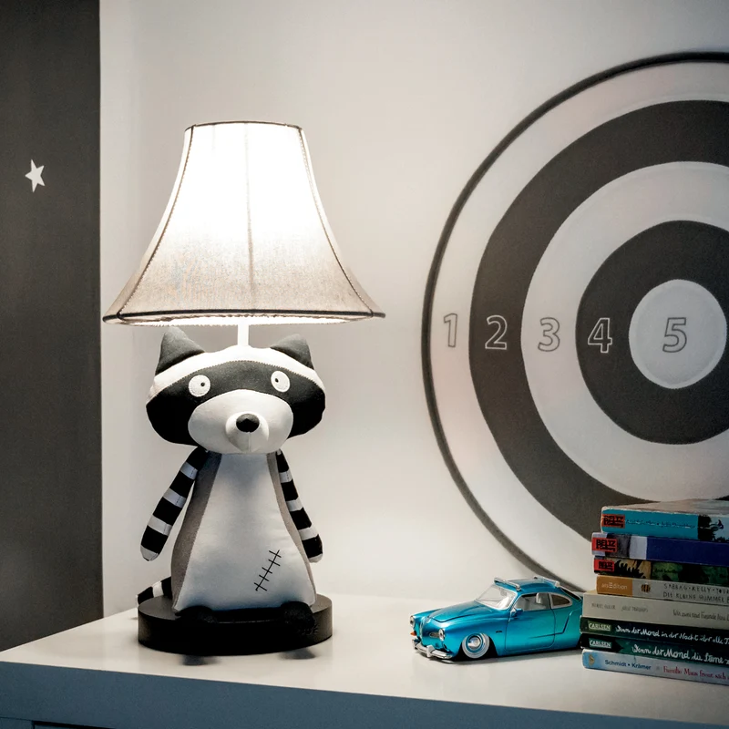 Happy Lamps Ben The Racoon Table Lamp