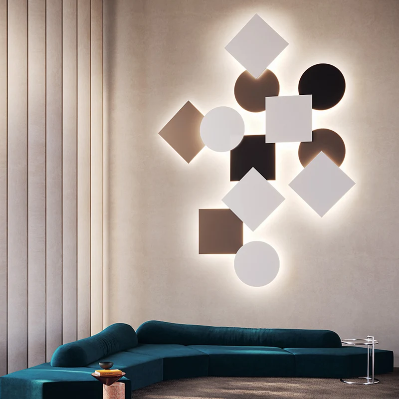 Lodes Puzzle Mega Round Wall/Ceiling Lamp