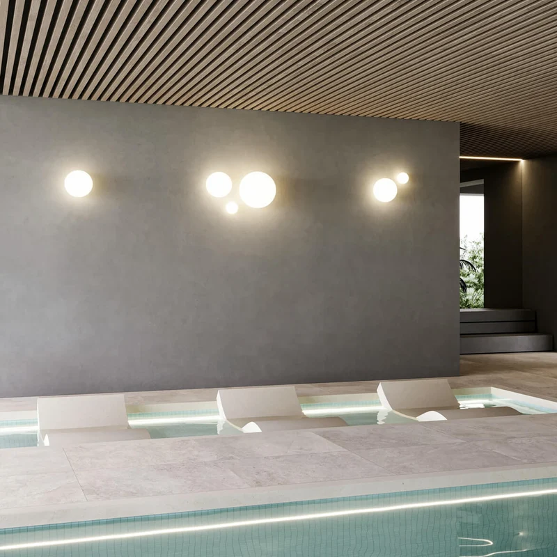 Lodes Volum Mirror Wall Lamp