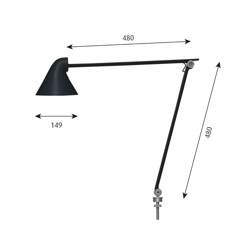 Louis Poulsen NJP Table Lamp