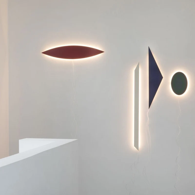Valerie Objects Tramonto 04 Dark Red Wall Lamp