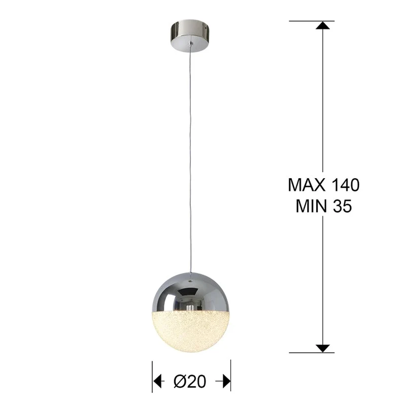 Suspension Led Rond